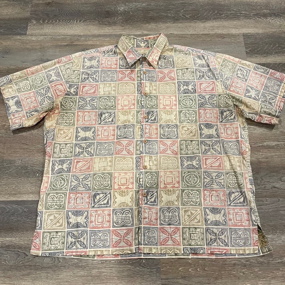 Cooke Street Authentic Hawaiian Shirt Size XXL